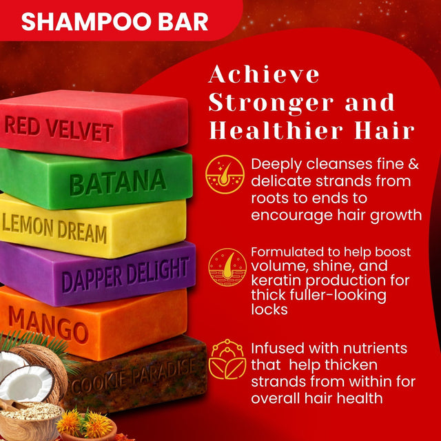 Shampoo Bar for Waves, Curls & Coarse Hair