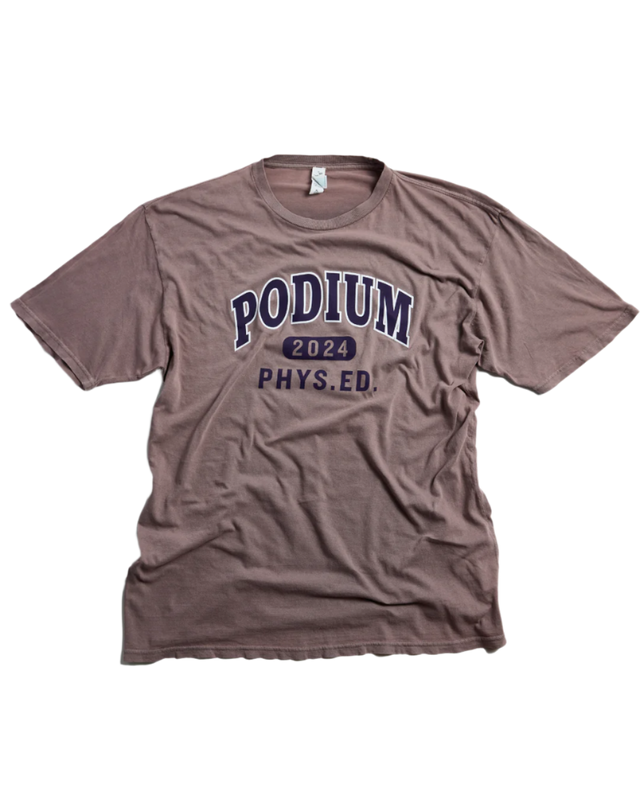 PODIUM Phys Ed T-Shirt - Purple