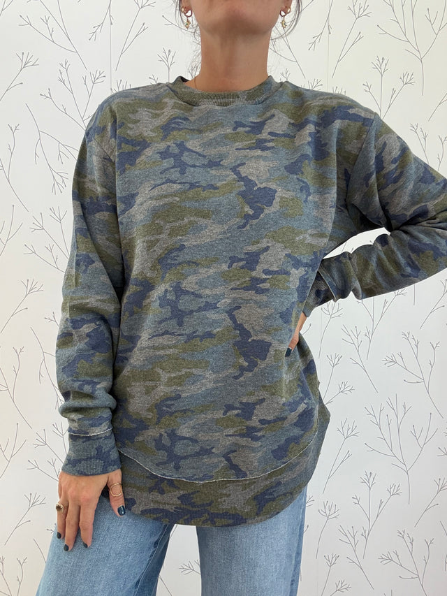 Camo Cozy Pullover