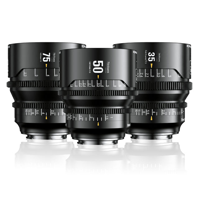 MF 35mm/50mm/75mm T1.5 Full Frame Cine Lens for E/L/Z/RF