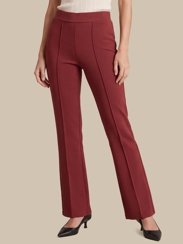 Luxe Ponte Straight Leg Pants