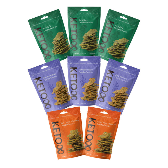 Keto Raw CrackerSnack Taster Pack