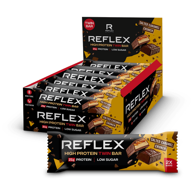 High Protein Twin Bar 12 Pack Salted Caramel (Best before: 30/11/2026)