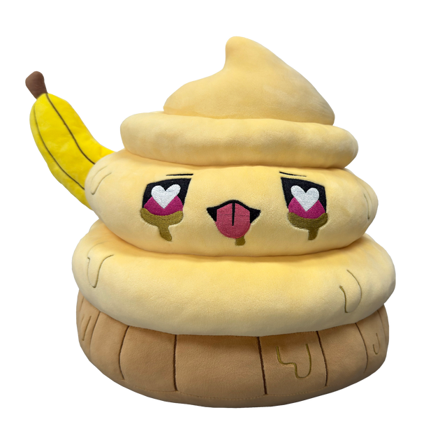 ChaCha Banana Pie Plush Pillow
