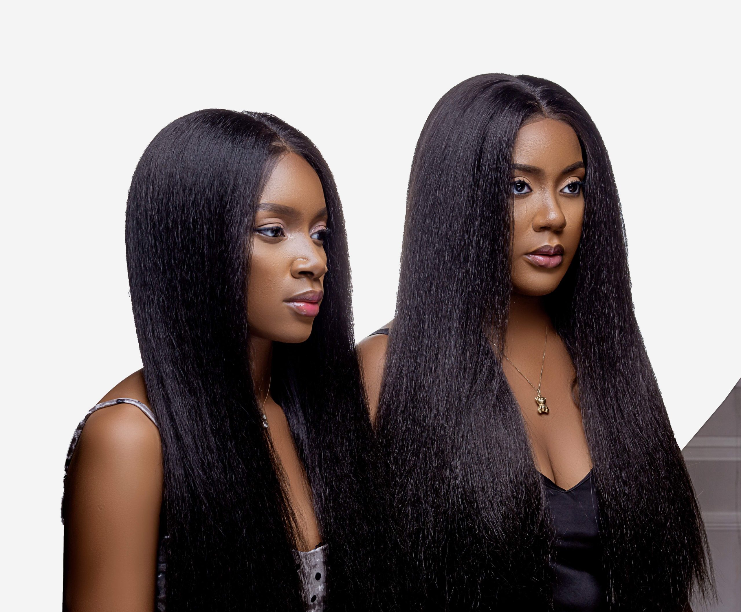 CiCi – Faux Kinky Straight Wig | 5×5 Lace Closure