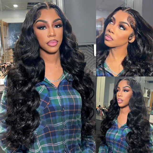 24H Fast Shipping 13×6 Glueless Lace Front Wig  Loose Wave Wig
