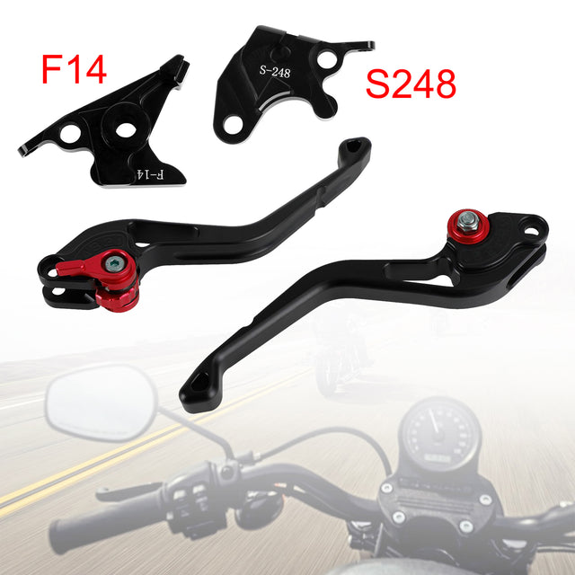 Suzuki GSXR600 750 DL650 GSR600 Red NEW Short Clutch Brake Lever