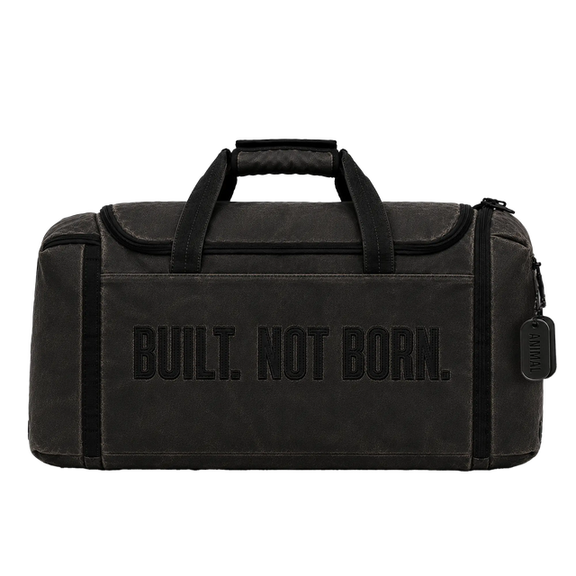 Animal Built. Not Born. Duffle Bag