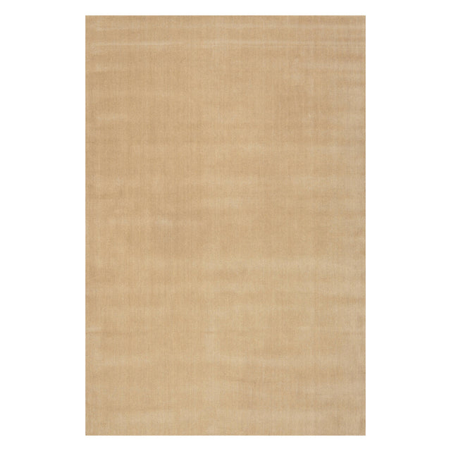 Iania Modern Solid Custom Rug | Ivory