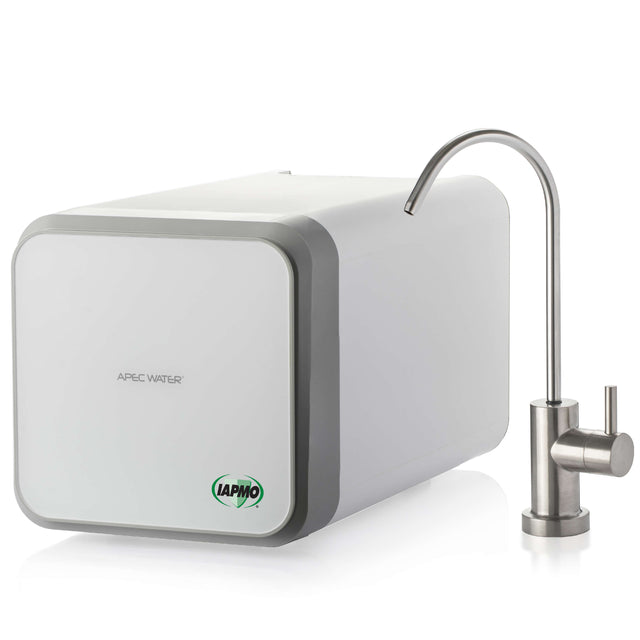 ROTL-A1000 - Tankless RO System, NSF 372 & 58 Certified 4 Stage Water Filter, 1000 GPD Reverse Osmosis System