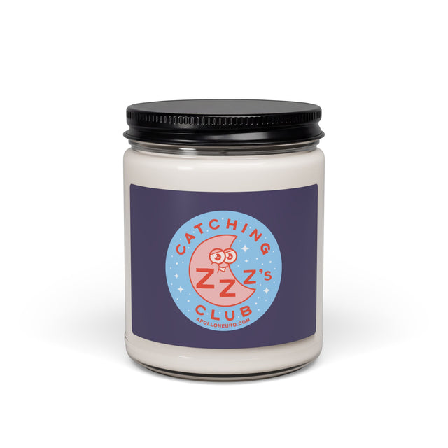Catching Zzz's Club Unscented Soy Candle – 9oz Relaxing Sleep & Bedtime Gift