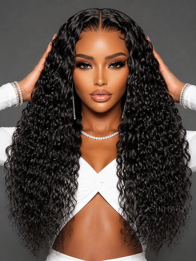 LUSTRE™ Raw | Water Wave 13x6 Full Frontal HD Lace Wig with Drawstring Cap