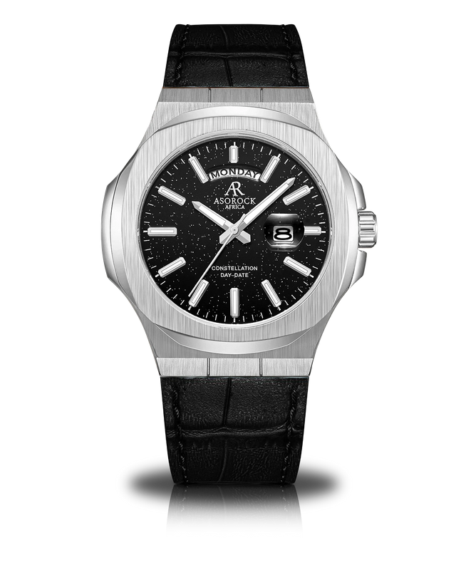 Villa black leather strap (select clasp)