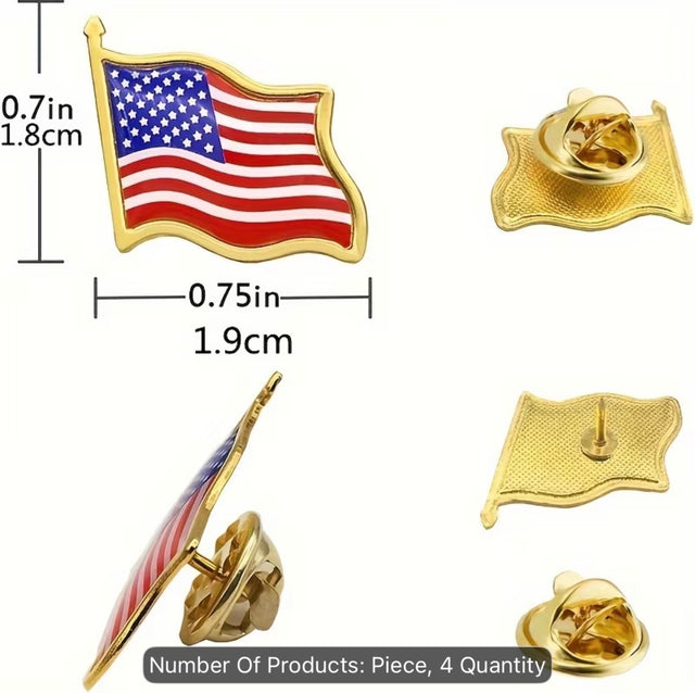 American Flag Lapel Pin