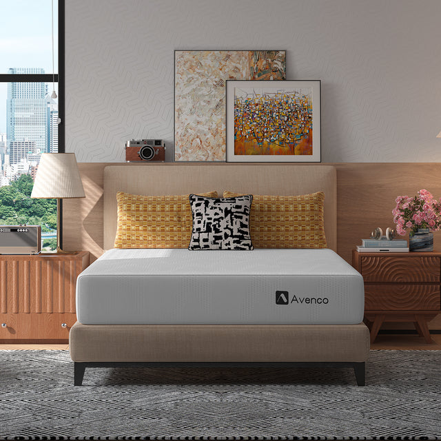 Avenco  Bed Mattress, Gel Memory Foam Mattresses for Cooling Night Sleep & Pressure Relief, Colchones Fiberglass Free CertiPUR-US Certified