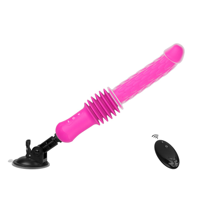 Thrusting, Vibrating & Heating Mini Sex Machine
