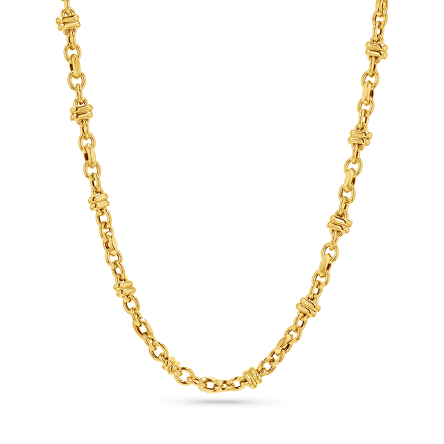 Knot Link Chain Necklace