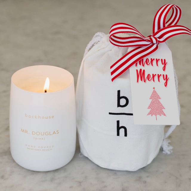 WHITE + GOLD + CANVAS BAG GIFT SET