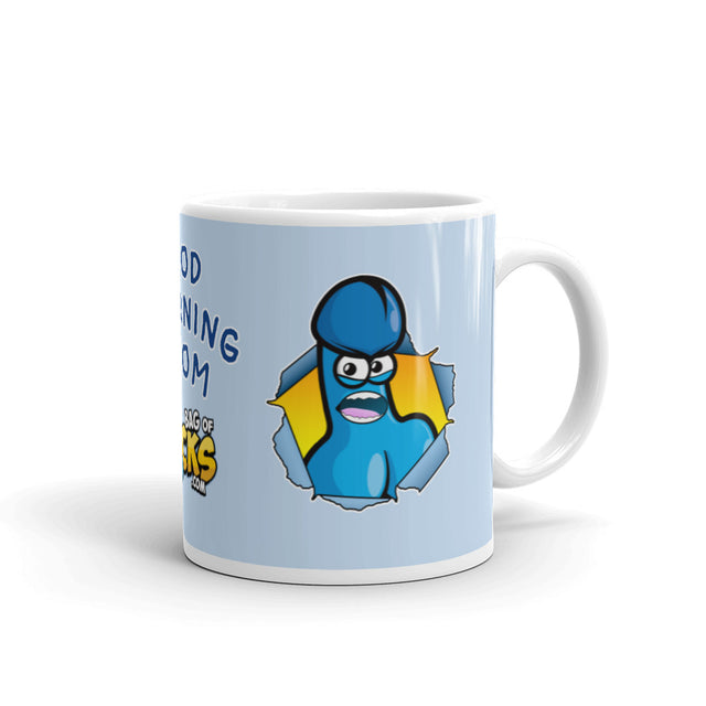 Good Morning Mug Blue