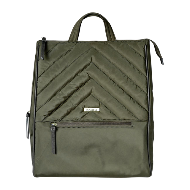 MinkeeBlue Amber Puffer Backpack Organizer