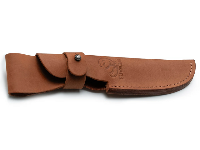 Leather Sheath for Kids Bushcraft Knife