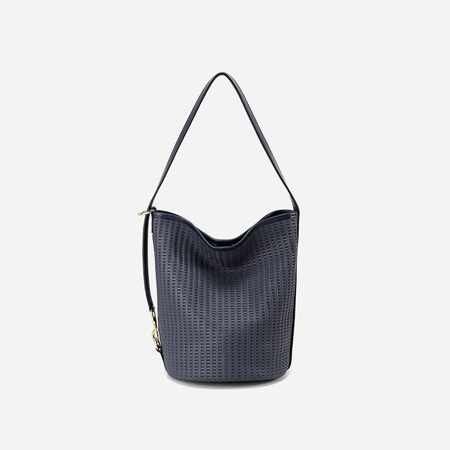 Orukami Convertible Soft Bucket Bag - Embossed Moonlight