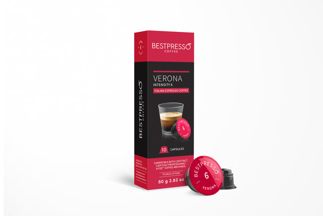 compatible with Starbucks Verismo, Caffitaly, CBTL, K-fee systems 80 Pods, Verona