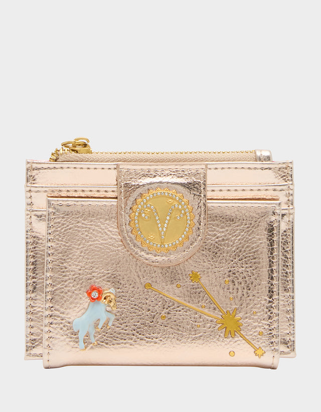 ARIES WALLET ROSE GOLD