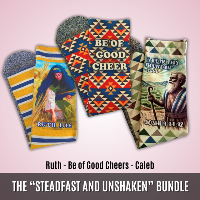 The “Steadfast and Unshaken” Bundle | 3-Pair Bundle | Men's Size 6-13