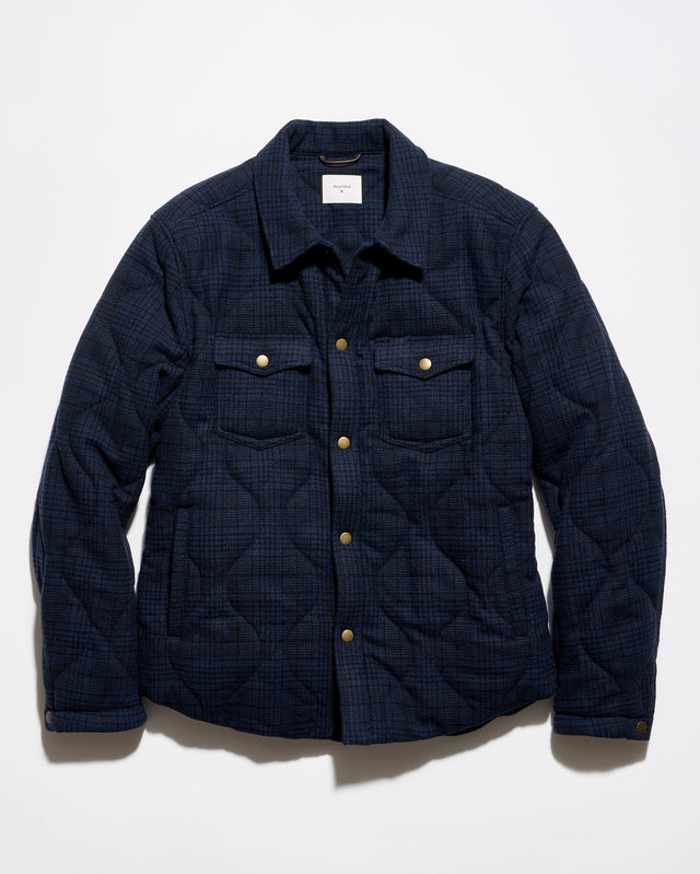 Onion Quilted Plaid Theo Shirt Jacket