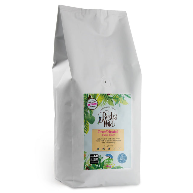 Swiss Water Decaf Organic Medium Roast Coffee Beans - 1kg