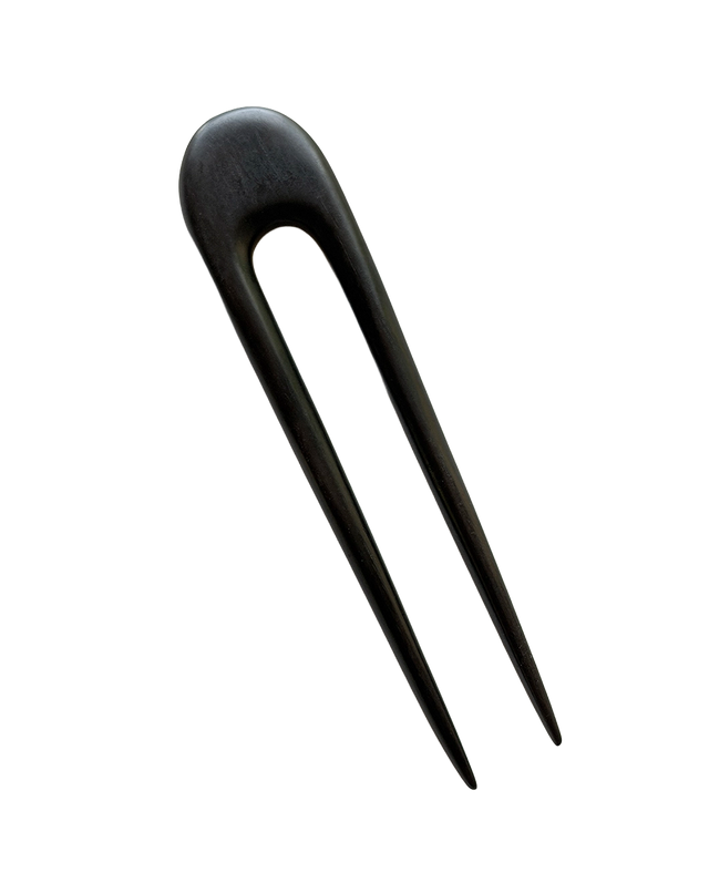 Oversized Wooden Hair Pin