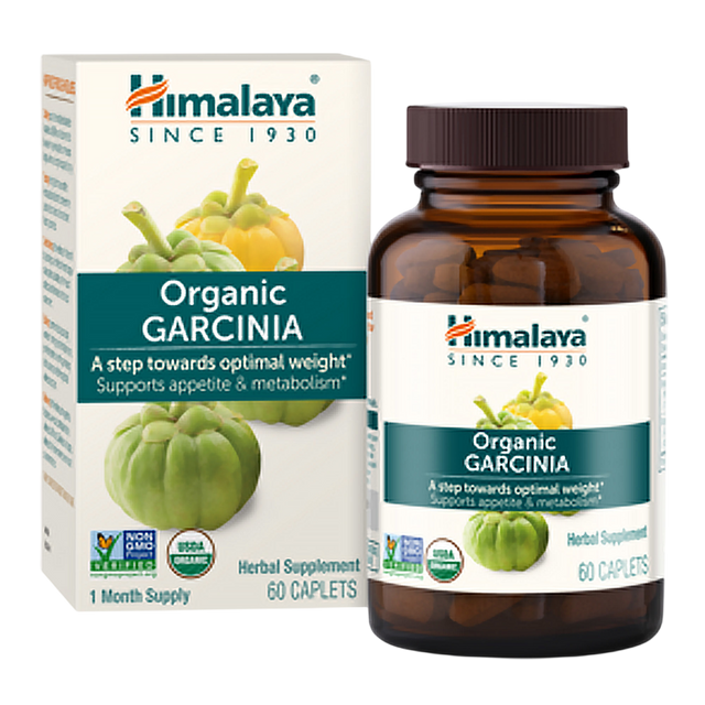 Organic Garcinia 60 Caplets by Himalaya Wellness