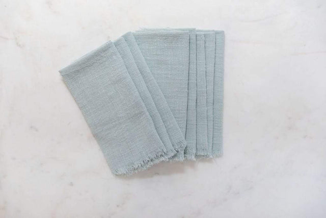 Maison Dinner Napkins in Sage Green