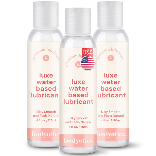 3x Water Based Lubricant - 4oz