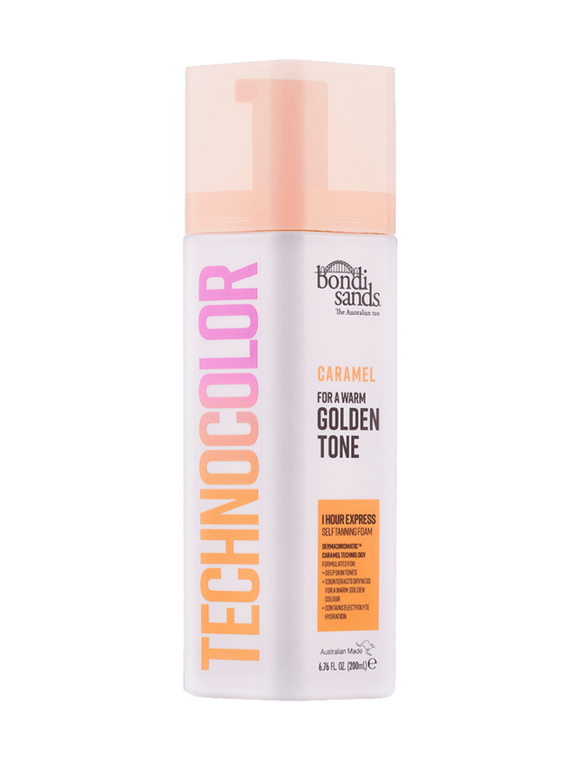 Caramel Technocolor 1 Hour Express Self Tanning Foam