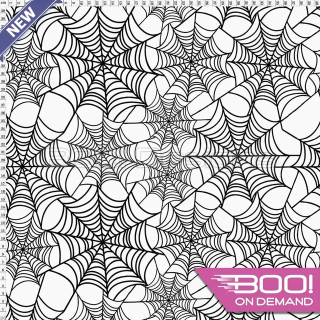 Spandex Webs White