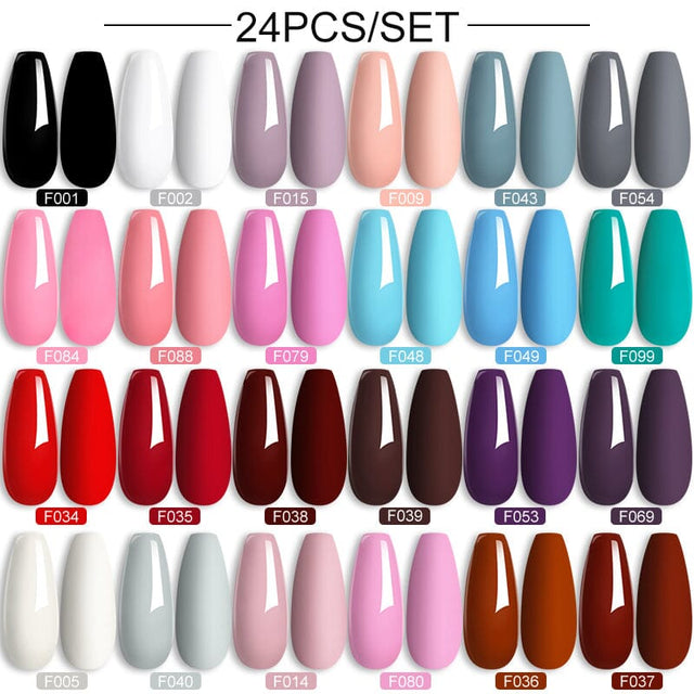 24pcs Nail Gel Set #05 7ml