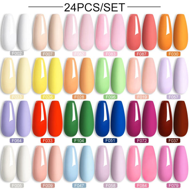 24pcs Nail Gel Set #03 7ml