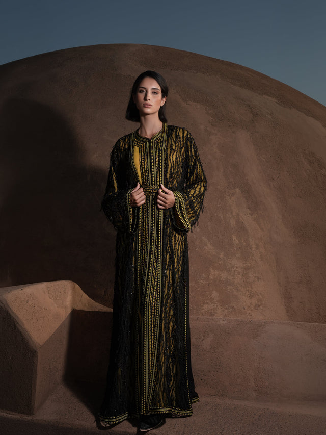 Onyx Serenade - Moroccan Kaftan