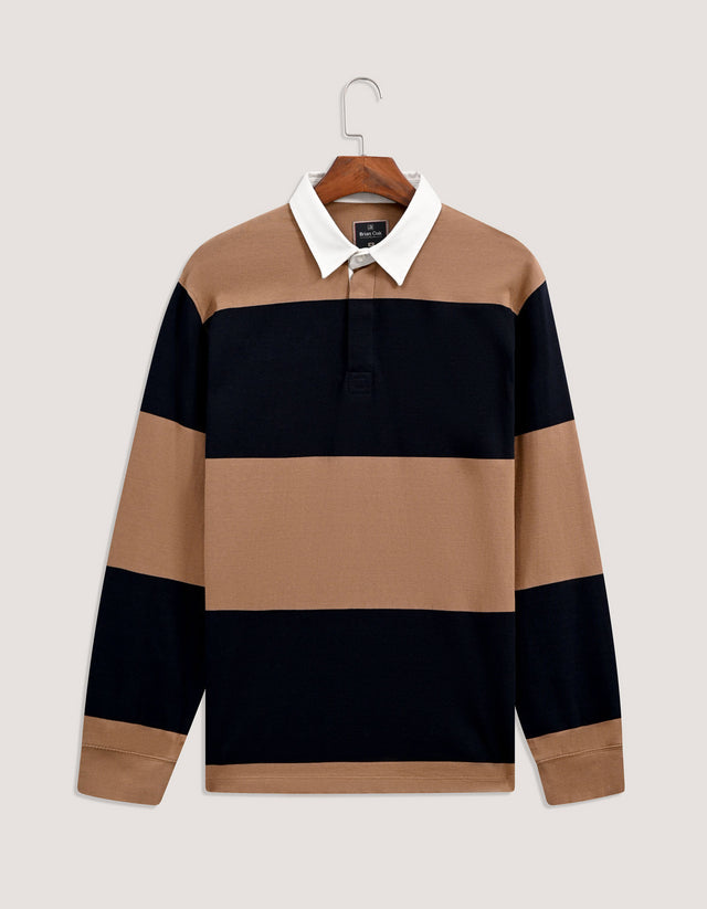 Regular Fit Cotton Rugby Polo