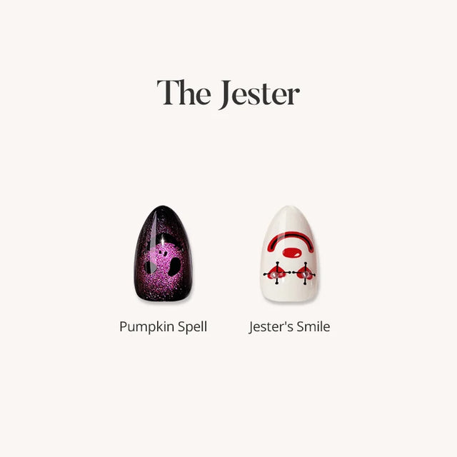 The Jester Press On Nails