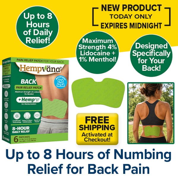 Hempvana Back Pain Relief Patch