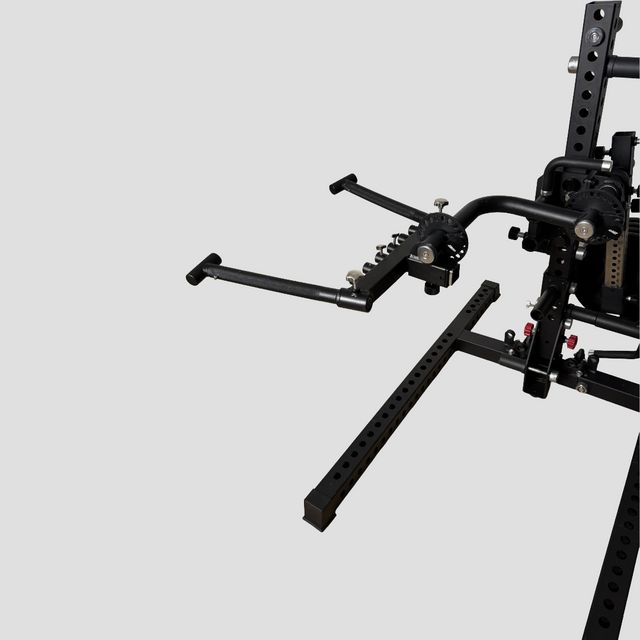 The Lock-N-Float Center Mount Lever Arm Curl/Dip Attachment Add-On