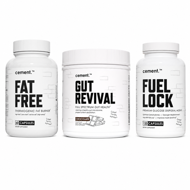 Cement Factory- Fuel Up Stack (FUEL LOCK, GUT REVIVAL, FAT FREE)