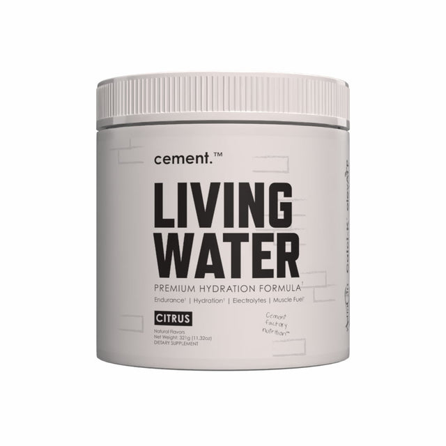 Cement Factory- Living Water Premium Hydration Formula