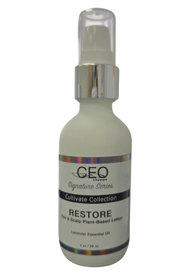 2 oz Restore:Hair & Scalp Plant-Based Lotion