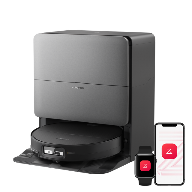 Roborock Saros 20 Sonic Saugroboter mit brandneuer RockDock®