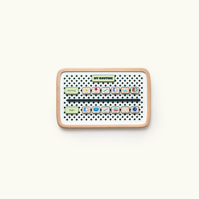 Small Springboard—Wood with Morning Night Tiles