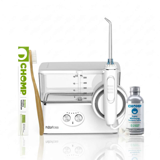 h20floss Water Flosser Oral Care Bundle